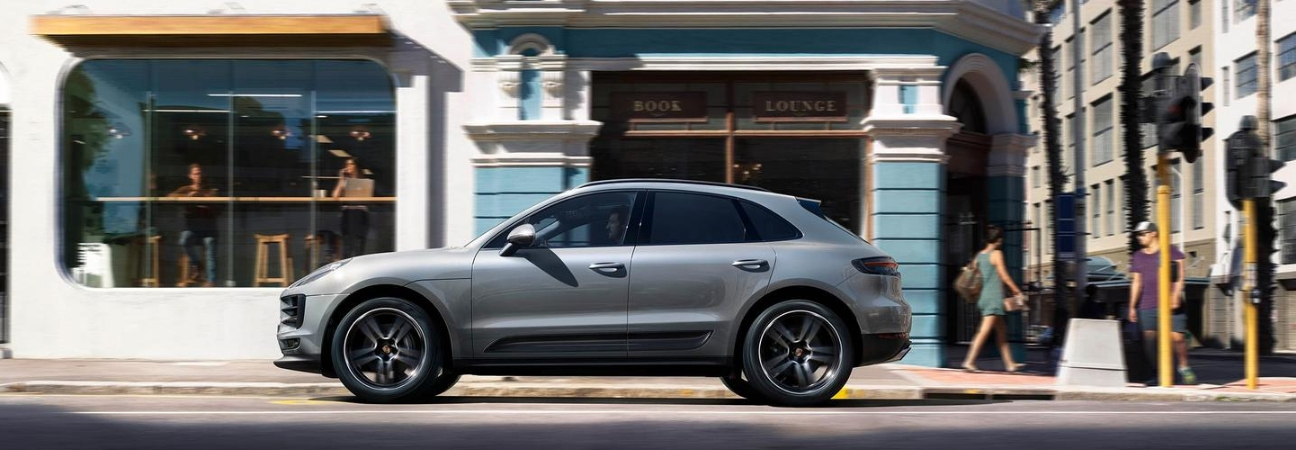 2019 Porsche Macan parked on the side of the street