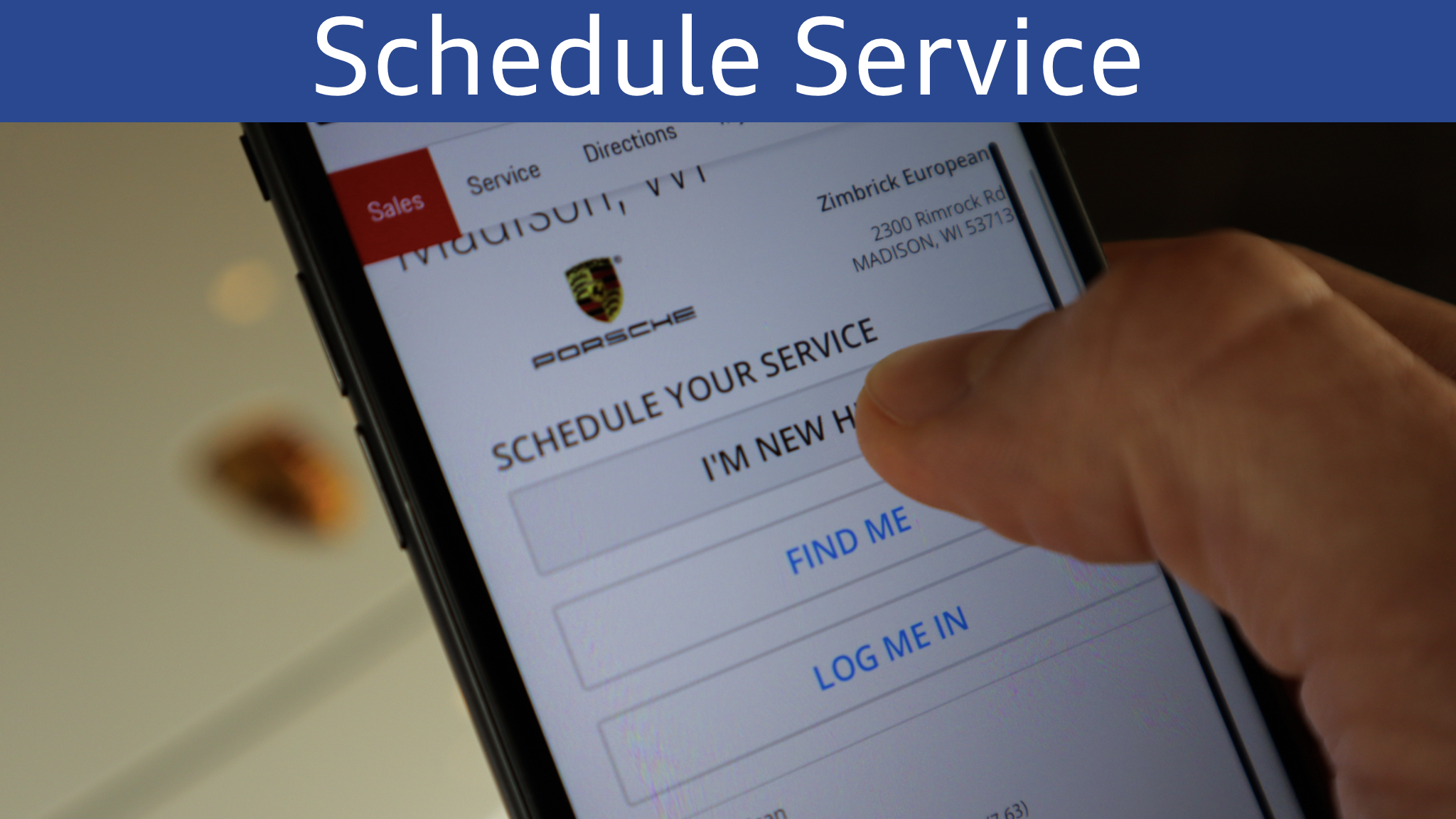 Schedule Porsche Service