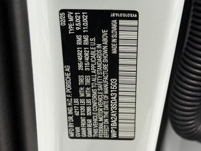 2025 Porsche Cayenne Coupe Base